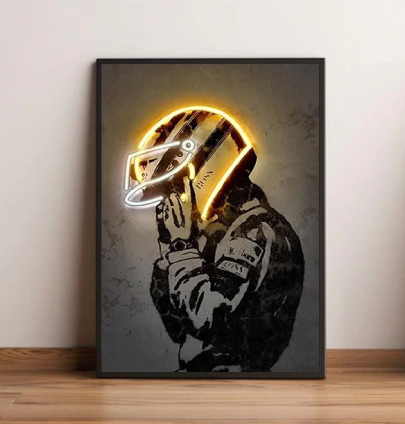 Poster Ayrton Senna