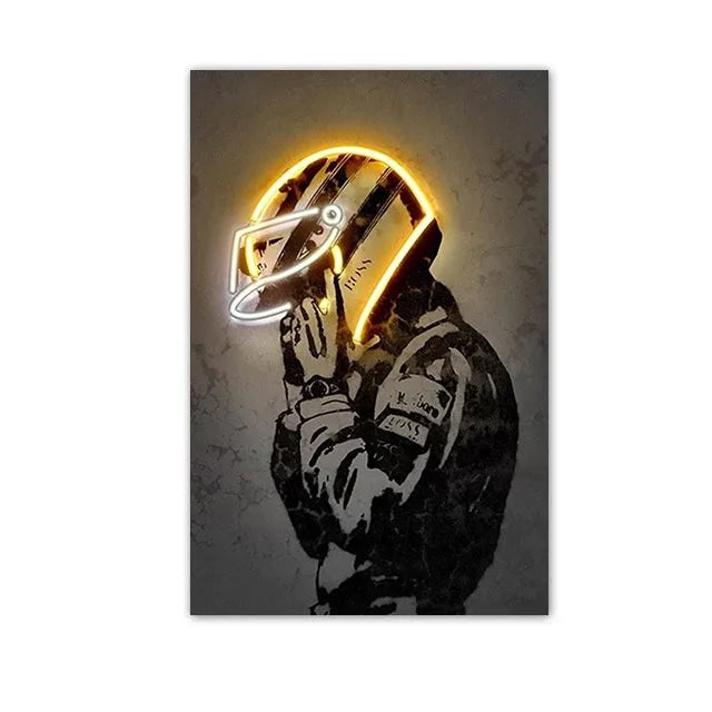 Poster Ayrton Senna